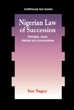 Nigerian Law of Succession - Sagay, Itse