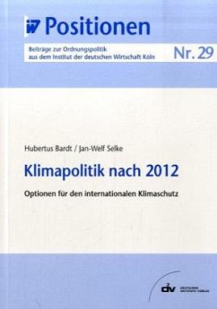 Cover Klimapolitik nach 2012