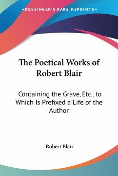 The Poetical Works of Robert Blair