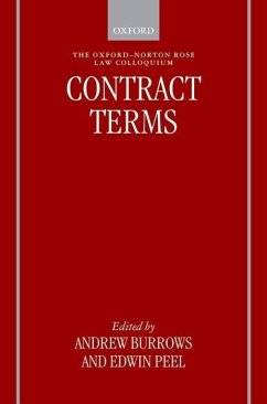 Contract Terms - Peel, Edwin; Burrows, Andrews