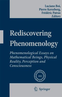 Rediscovering Phenomenology - Boi, Luciano / Kerszberg, Pierre / Patras, Frédéric (Hgg.)