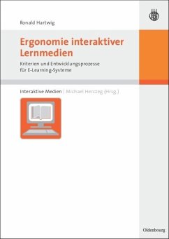Ergonomie interaktiver Lernmedien - Hartwig, Ronald