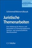 Juristische Themenarbeiten
