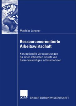 Ressourcenorientierte Arbeitswirtschaft - Langner, Matthias