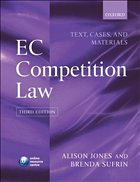 EC Competition Law - Jones, Alison / Sufrin, Brenda