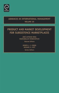 Product and Market Development for Subsistence Marketplaces - Rosa, José Antonio / Viswanathan, Madhubalan (eds.)