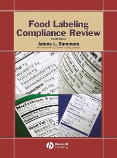 Cover Food Labeling Compliance Review [With CDROM]