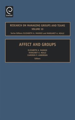 Affect and Groups - Anderson, Cameron (Volume ed.)