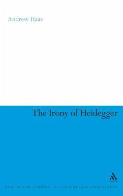 Cover The Irony of Heidegger