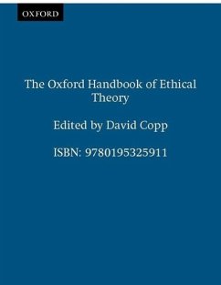 The Oxford Handbook of Ethical Theory - Copp, David (ed.)