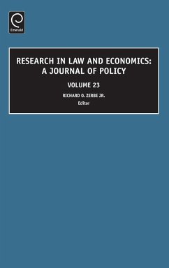 Research in Law and Economics - Zerbe, Richard O. (ed.)
