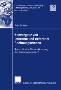 Konvergenz von internem und externem Rechnungswesen - Schaier, Sven