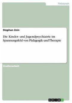 Die Kinder- und Jugendpsychiatrie im Spannungsfeld von Pädagogik und Therapie - Zein, Stephan