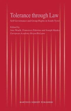 Tolerance Through Law - Woelk, Jens / Palermo, Francesco / Marko, Joseph (eds.)