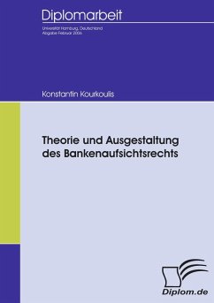 Cover Theorie und Ausgestaltung des Bankenaufsichtsrechts
