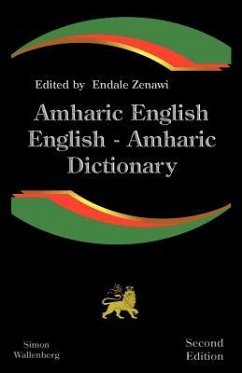 Amharic English, English Amharic Dictionary - Zenawi, Endale
