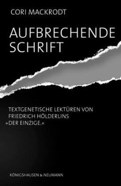 Cover Aufbrechende Schrift