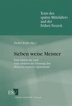 Sieben weise Meister - Roth, Detlef (Hrsg.)