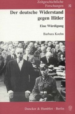 Cover Der deutsche Widerstand gegen Hitler.