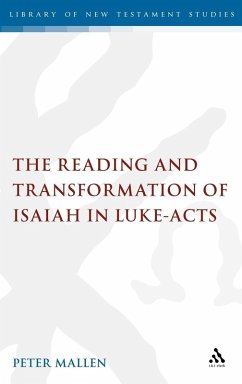 Cover The Reading and Transformation of Isaiah in Luke-Acts