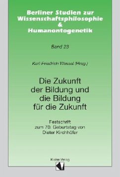 Cover Die Zukunft der Bildung und die Bildung für die Zukunft