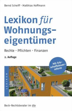 Lexikon für Wohnungseigentümer - Hoffmann, Matthias;Scheiff, Bernd