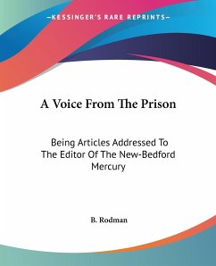 A Voice From The Prison - Rodman, B.