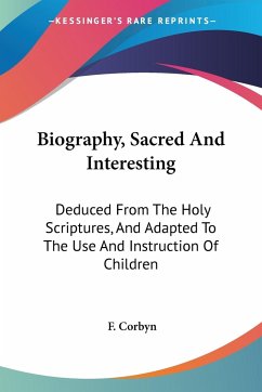 Biography, Sacred And Interesting