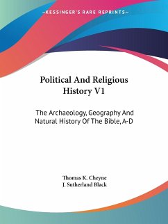 Political And Religious History V1