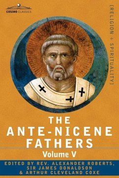 Cover The Ante-Nicene Fathers