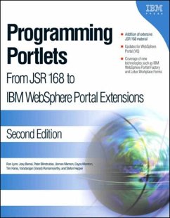 Programming Portlets: From JSR 168 to IBM Websphere Portal Extensions - Lynn, Ron; Bernal, Joey; Blinstrubas, Peter