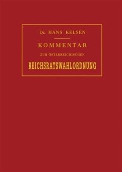 Cover Kommentar zur österreichischen Reichsratswahlordnung