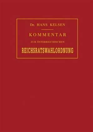Kommentar zur österreichischen Reichsratswahlordnung