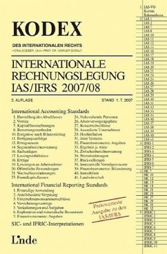 Cover Kodex Internationale Rechnungslegung IAS/IFRS 2007/08