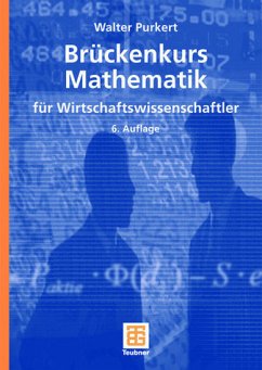 Cover Brückenkurs Mathematik für Wirtschaftswissenschaftler