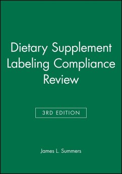 Cover Dietary Supplement Labeling Compliance Review