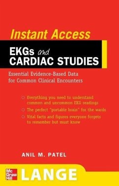 Lange Instant Access EKGs and Cardiac Studies - Patel, Anil