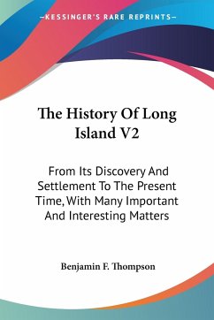The History Of Long Island V2
