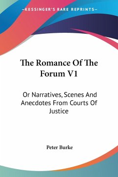 The Romance Of The Forum V1 - Burke, Peter