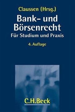 Bank- und Börsenrecht - Claussen, Carsten Peter (Hrsg.)