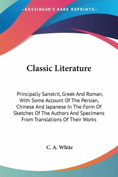 Classic Literature - White, C. A.