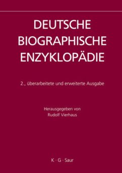Poethen - Schlüter, 2 Teile / Deutsche Biographische Enzyklopädie (DBE) Band 8