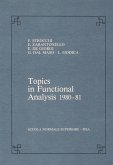 Topics in Functional Analysis 1980-81
