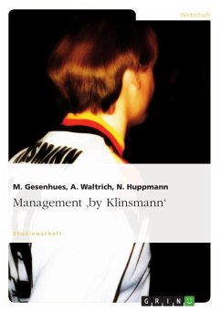Management 'by Klinsmann' - Gesenhues, M.; Huppmann, N.; Waltrich, A.