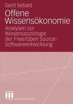 Offene Wissensökonomie - Sebald, Gerd