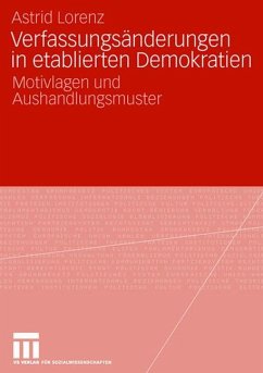 Verfassungsänderungen in etablierten Demokratien - Lorenz, Astrid