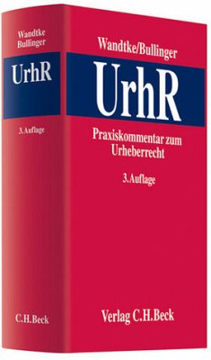 Cover Praxiskommentar zum Urheberrecht (UrhR)