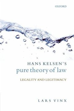 Hans Kelsen's Pure Theory of Law - Vinx, Lars