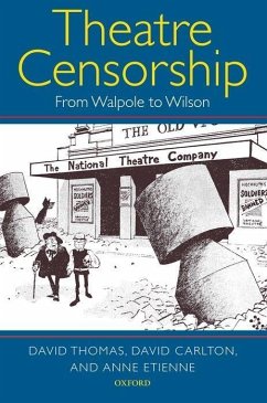 Theatre Censorship - Thomas, David; Carlton, David; Etienne, Anne