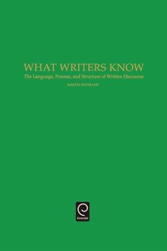 What Writers Know: The Language, Process, and Structure of Written Discourse - Nystrand, Martin (ed.)
